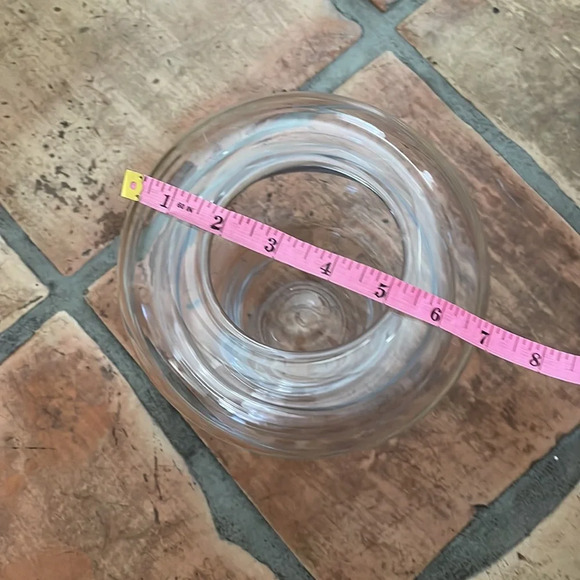 H&M Glass Modernist Decor Vase in Packaging - Picture 4 of 5